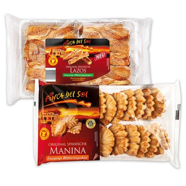 Spanisches Blätterteiggebäck, 225 g Finca del Sol – Norma