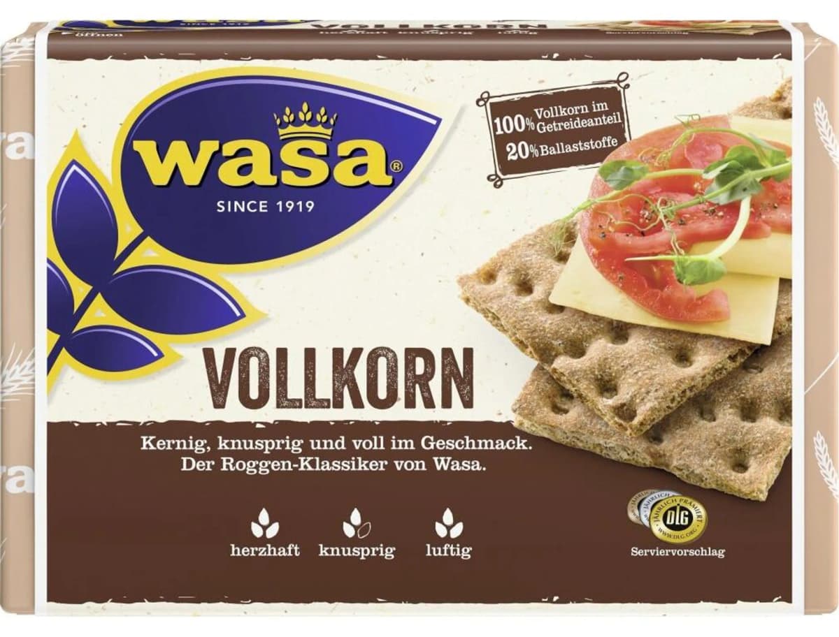 Wasa Vollkorn Knäckebrot, 260 g – Penny