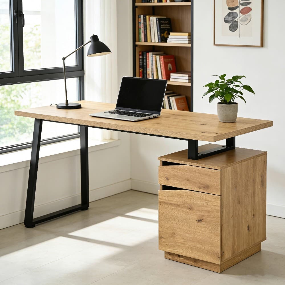 Schreibtisch, BxHxT: ca. 140x74x60 cm Möbelix – Möbelix