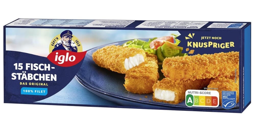 Iglo Fischstäbchen, 240 g - 450 g – Maximarkt