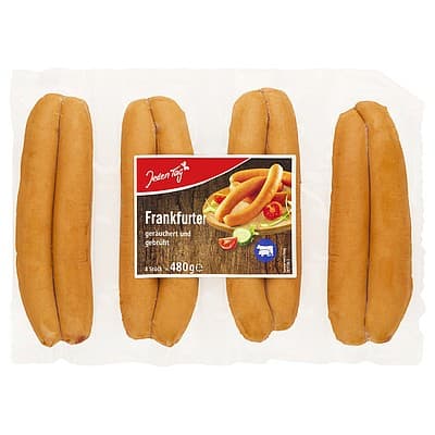 Frankfurter 4-Paar-Packung, 480 g Angebot bei MPREIS