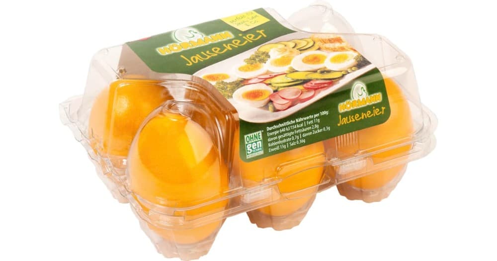 Gekochte Jauseneier, 6 Stück Packung – Penny