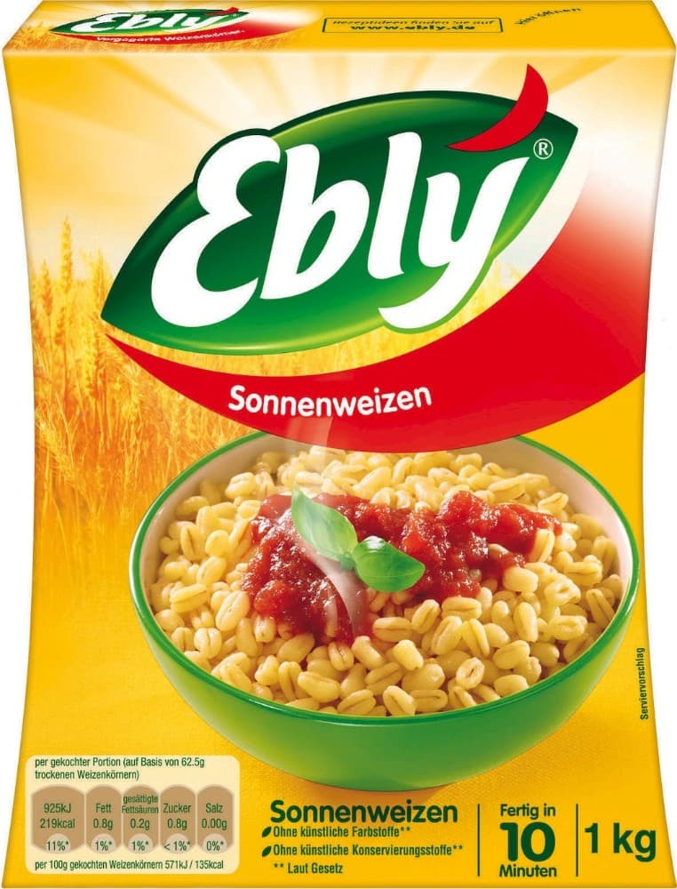 Ebly Sonnenweizen, 1 kg – Interspar