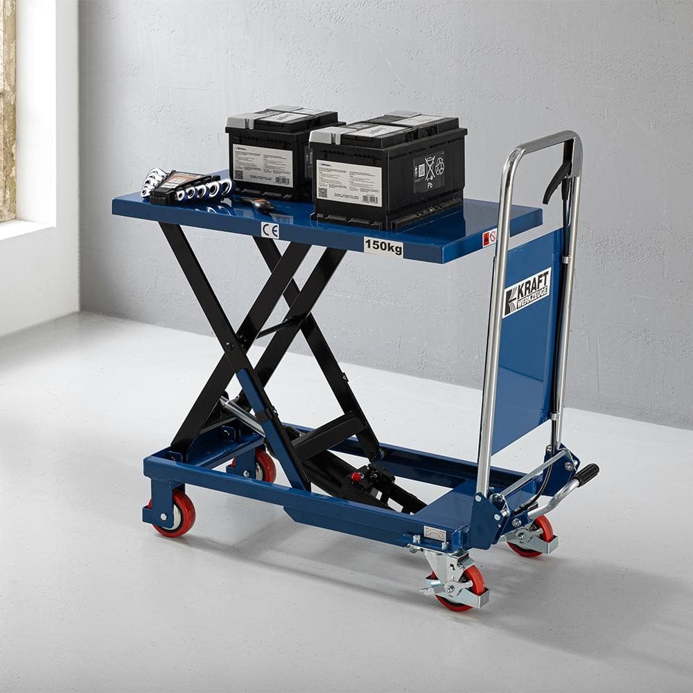 Scherenhubtisch 150 kg KRAFT – Norma