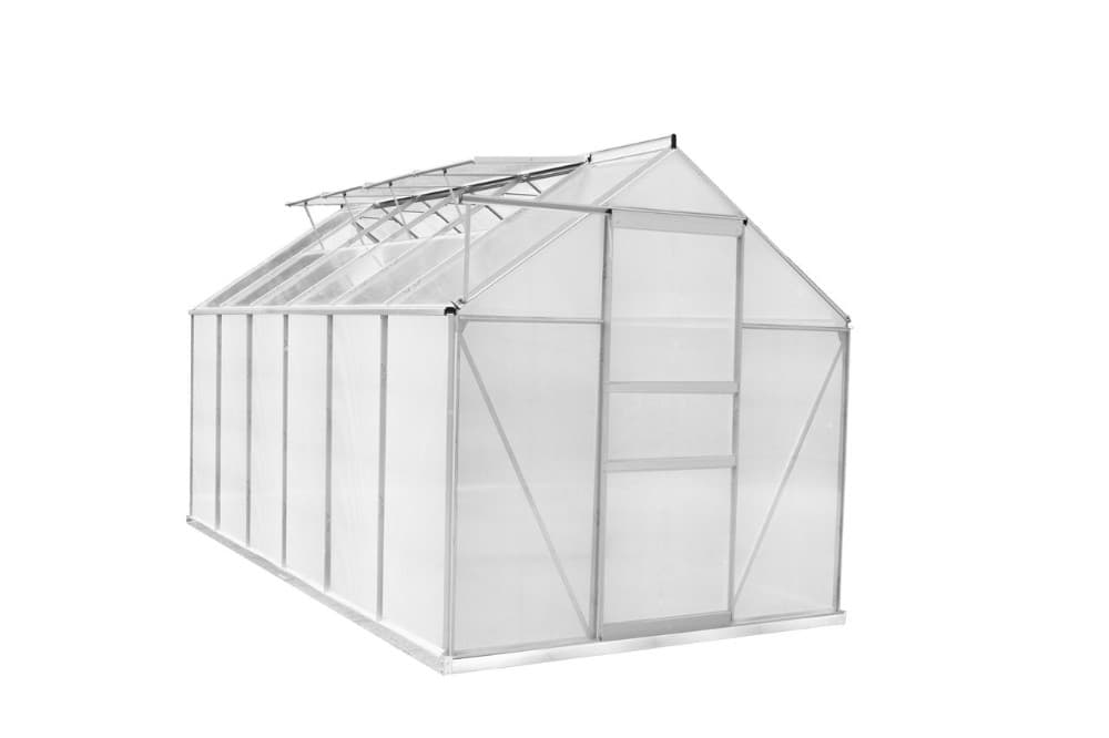 Alu-Gewächshaus, ca. 374 x 190 x 184 cm Garten & Freizeit – Norma