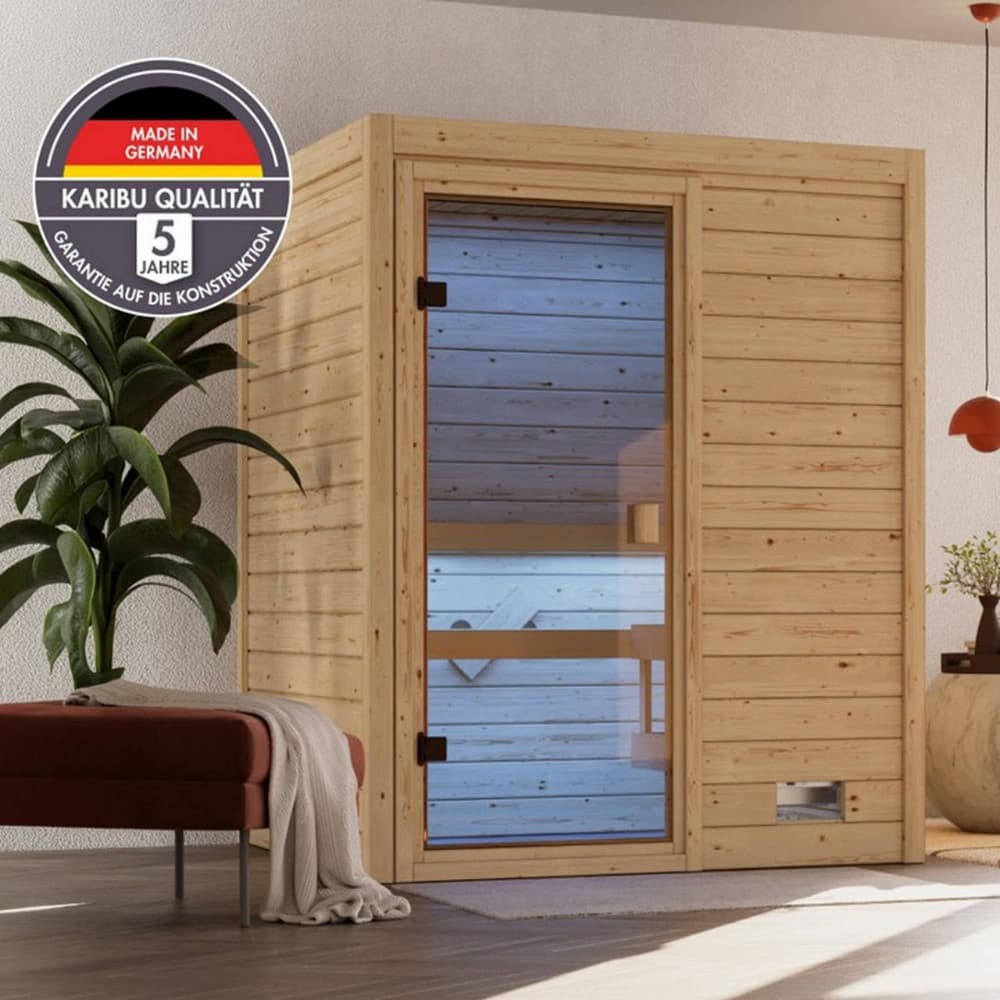 Karibu Sauna mit Fronteinstieg – Hofer