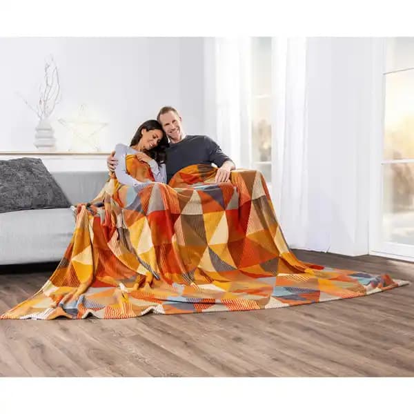 XXL-Flauschdecke, ca. 210 x 220 cm bella casa – Norma