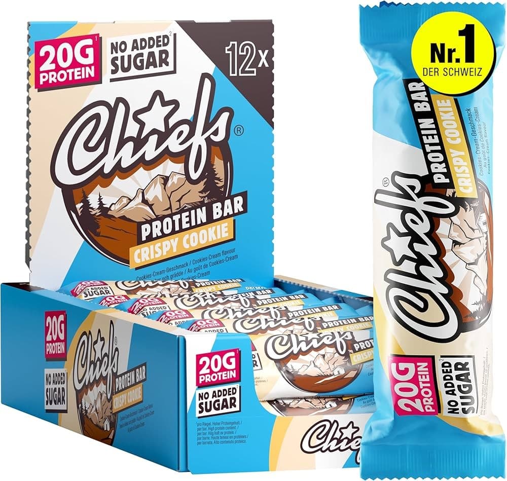 Chief Proteinriegel CrispyCookie 55 g Angebot bei Eurospar