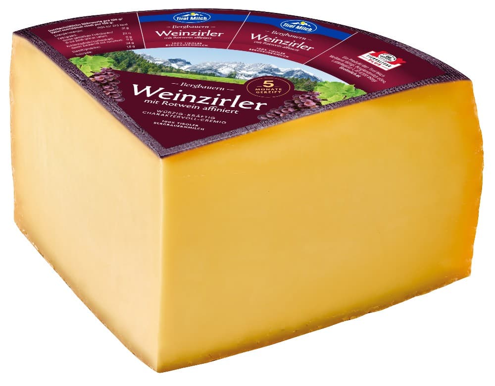 Tirol Milch Weinzirler Käse 100 g Angebot bei MPREIS