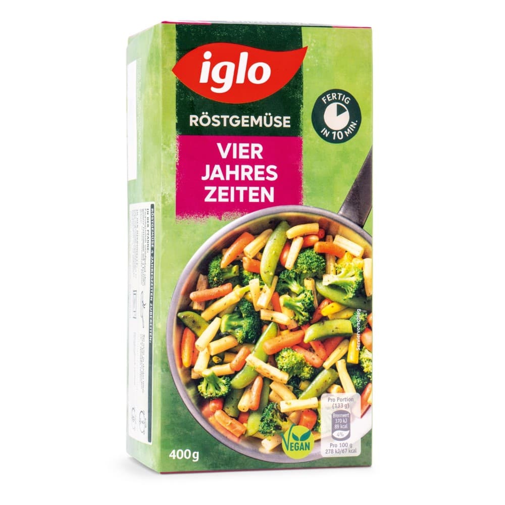 Iglo Röstgemüse Vier Jahreszeiten, 400 g – Lidl
