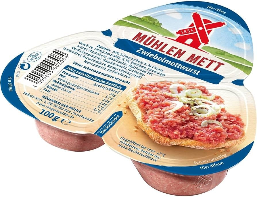 Mühlen Mett, 100 g Rügenwalder Mühle – Lidl