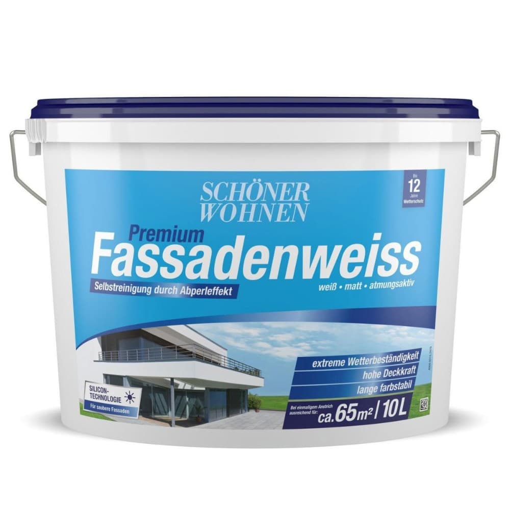SCHÖNER WOHNEN Fassadenweiss, 10 Liter – Bauhaus