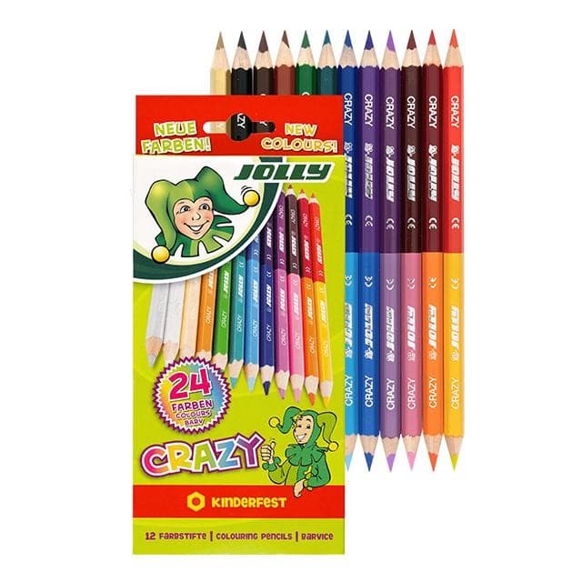 Farbstifte Crazy, 12 Stifte Jolly – Interspar