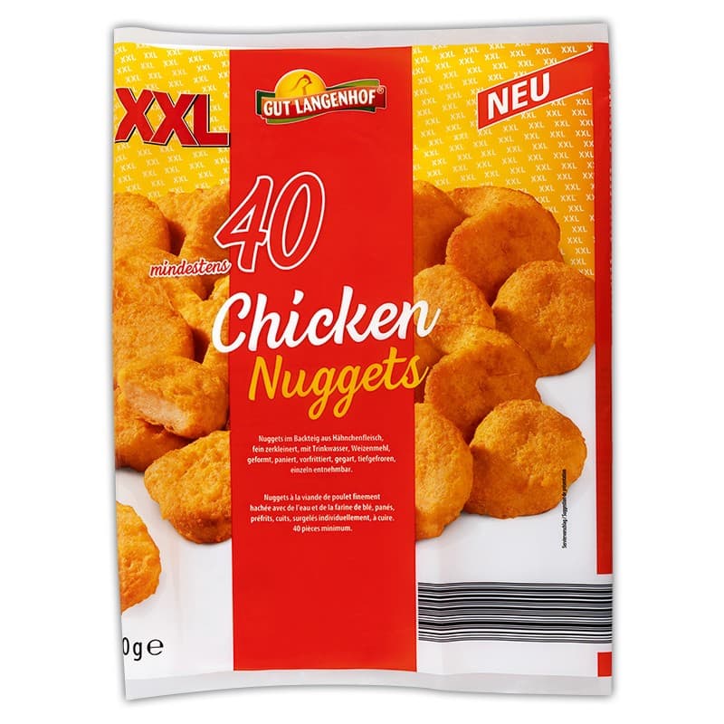 Chicken Nuggets XXL, 1 kg – Norma
