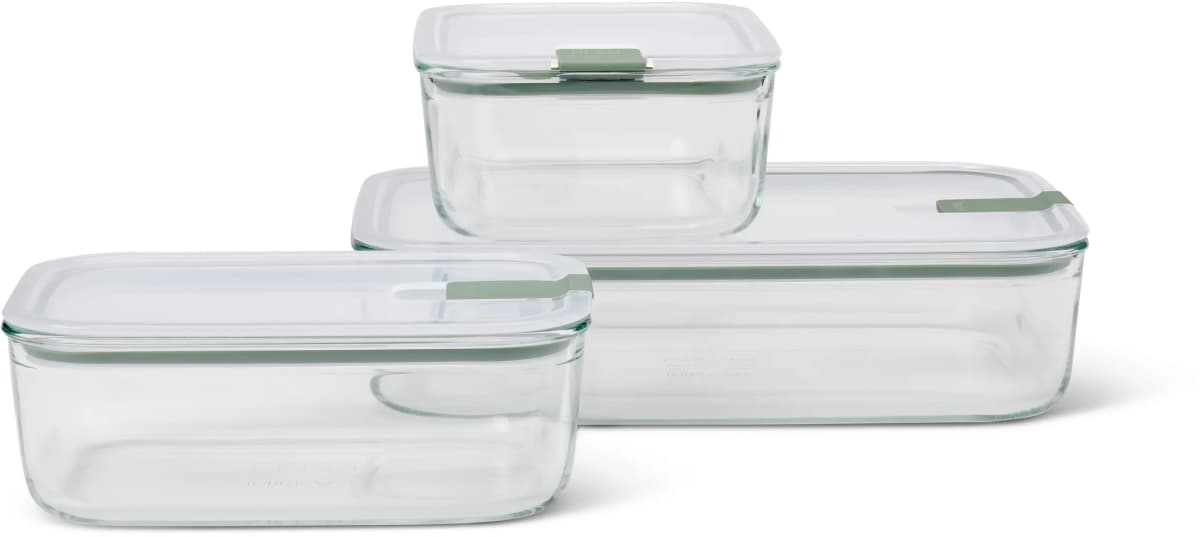 Glas-Frischhaltedose EasyClip, 2.250 ml – Müller