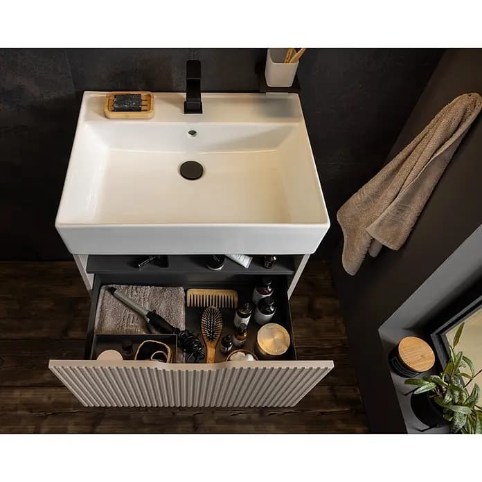 Waschtischunterschrank und Waschtisch VIO – Bauhaus