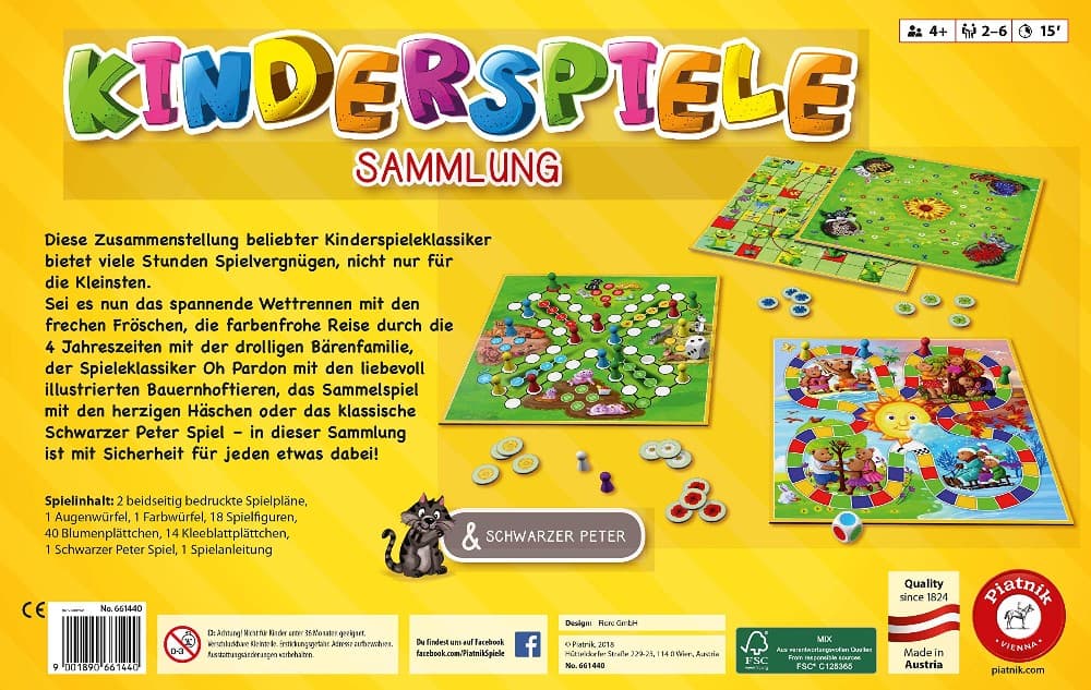 Kinderspiele Sammlung Piatnik – Maximarkt