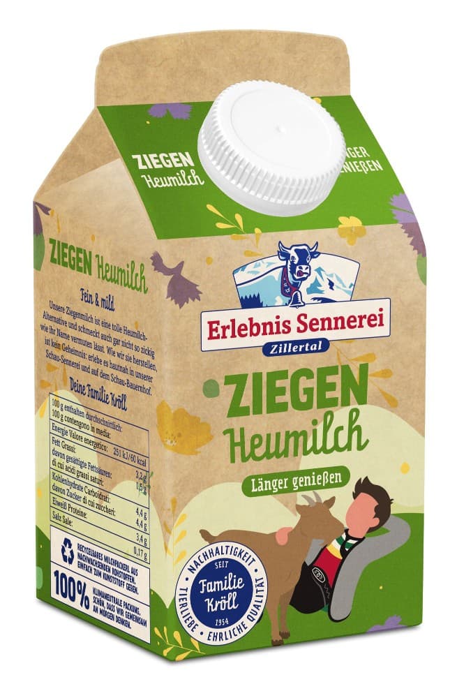 Zillertaler Edelziege aus Ziegenheumilch g.t.S., 100 g Sennerei Zillertal – Interspar