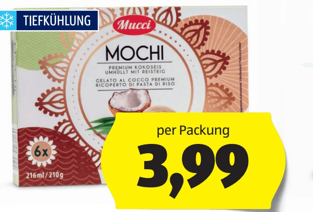 Mucci Mochi Eis 216 ml Angebot bei Hofer