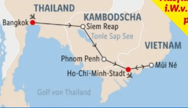 Thailand, Kambodscha & Vietnam Rundreise & Baden 17 Tage Angebot bei Lidl Reisen