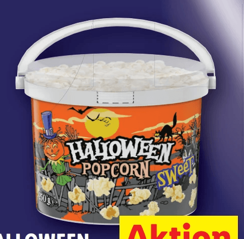 Halloween Popcorn karamellisiert, 250 g – Lidl