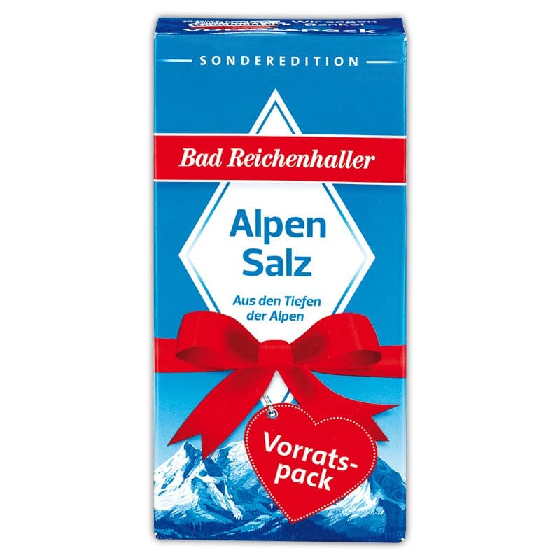 Alpen Salz Vorratspack, 1 kg Bad Reichenhaller – Norma