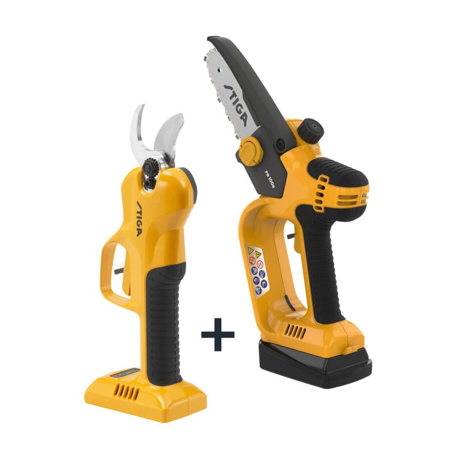 Akku-Atschere und Gehölzschneider Set SP 100e STIGA Angebot bei Zgonc