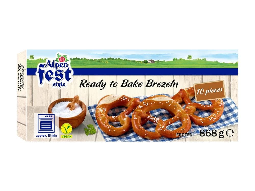 Alpenfeststyle Laugenbrezel, 868 g – Lidl