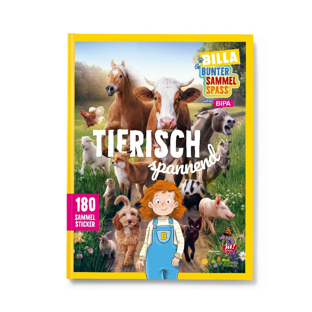 Stickeralbum Tierisch spannend BILLA – Billa