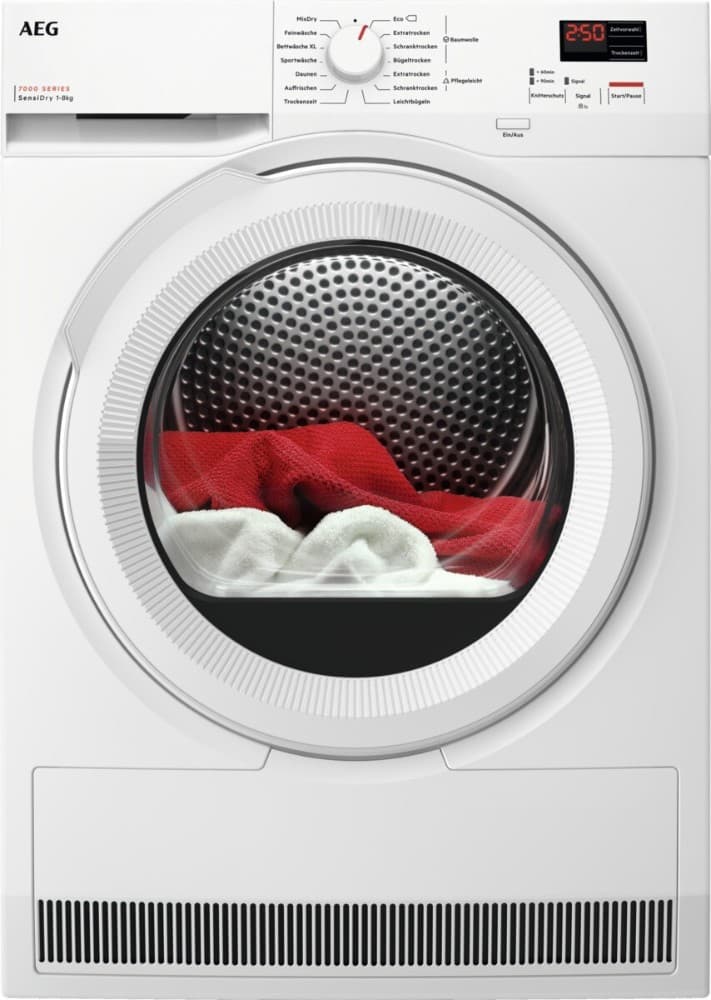 Trockner Lavatherm TR7T61580 8 kg AEG Angebot bei Maximarkt