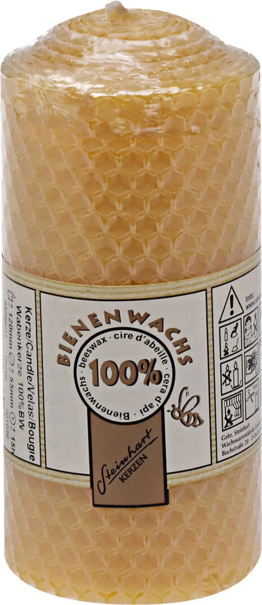 Bienenwachskerzen, 1 Stück – Norma