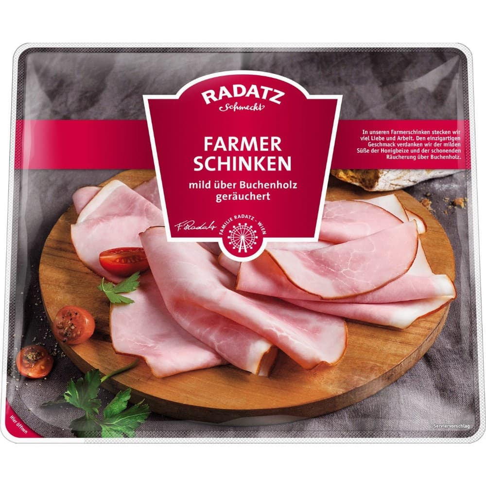 Beinschinken, Farmer- od. Barbecueschinken, 175 g – Penny