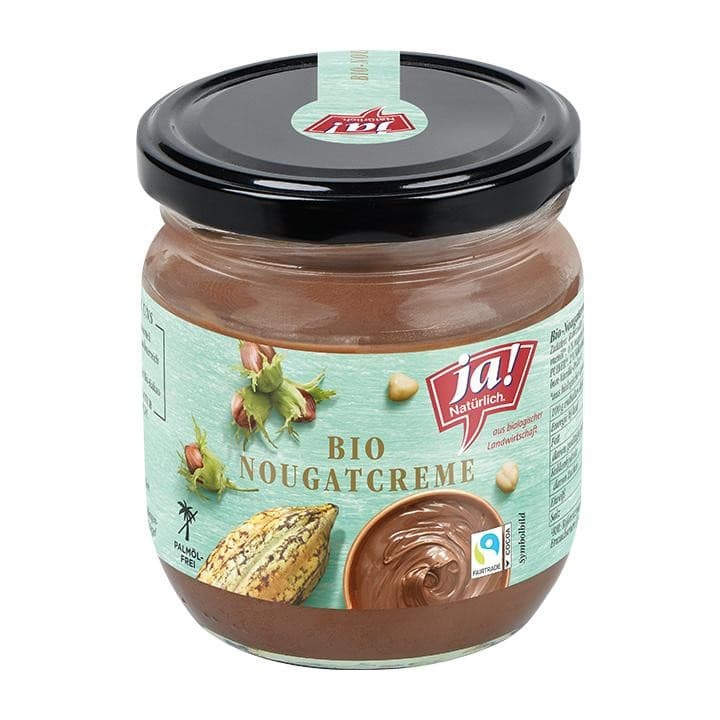 Ja! Natürlich Bio-Nougatcreme Fairtrade, 400 g – Billa
