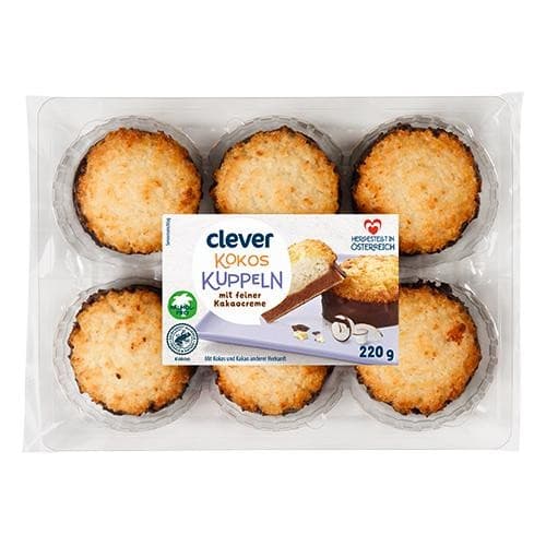 clever Kokoskuppeln, 220 g – Billa Plus