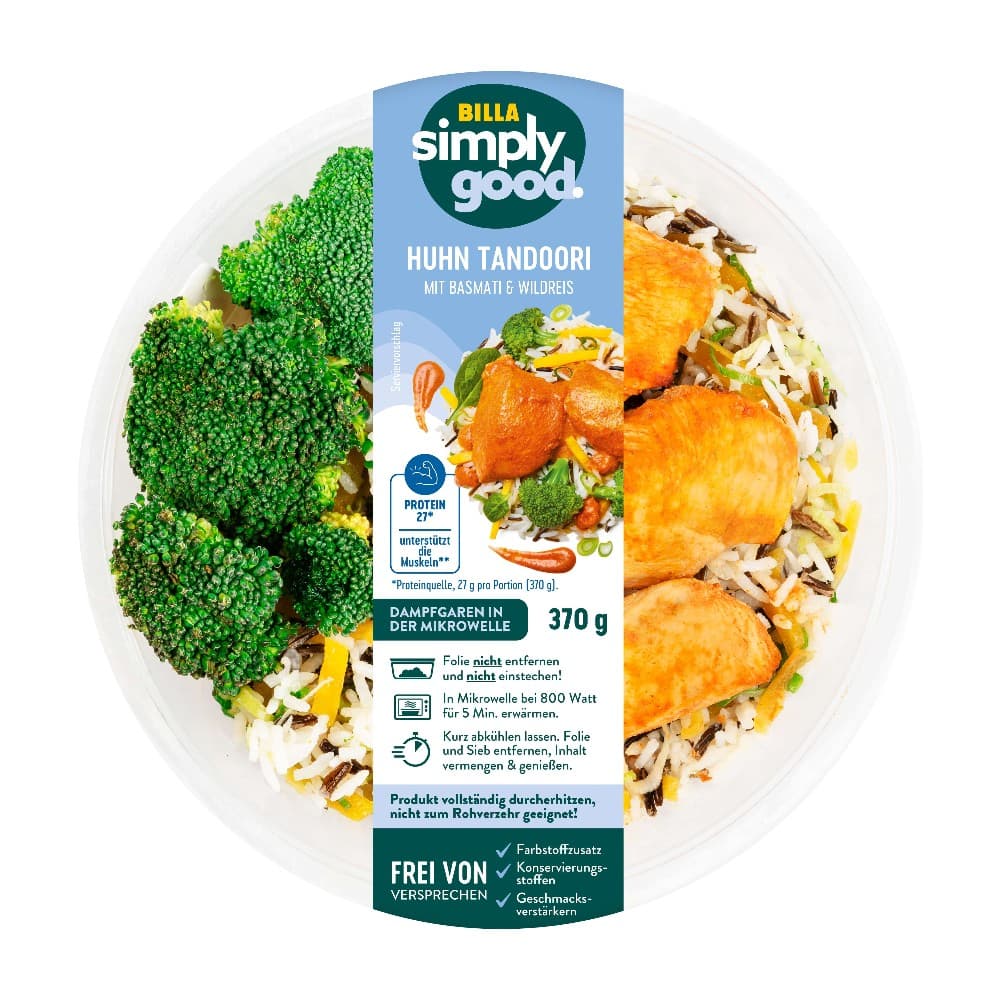 Simply Good Huhn Tandoori 370 g Angebot bei Billa