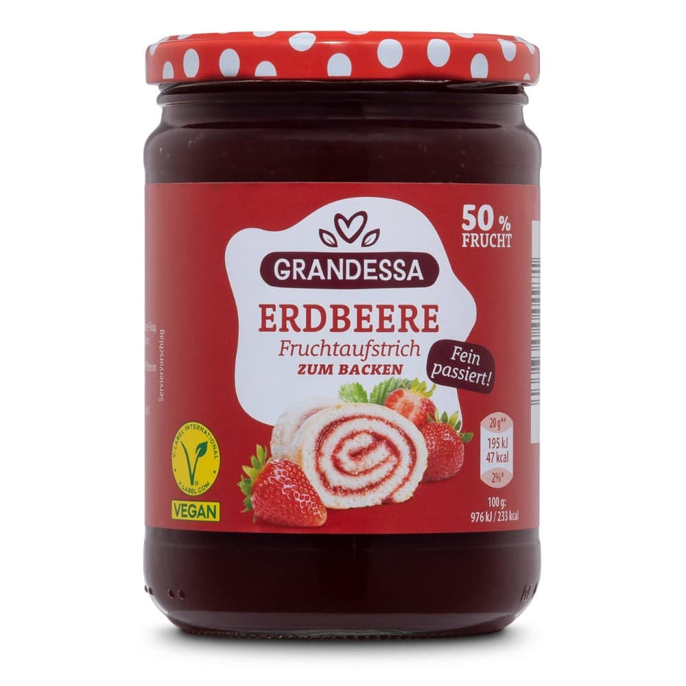 Grandessa Fruchtaufstrich zum Backen, 675 g – Hofer