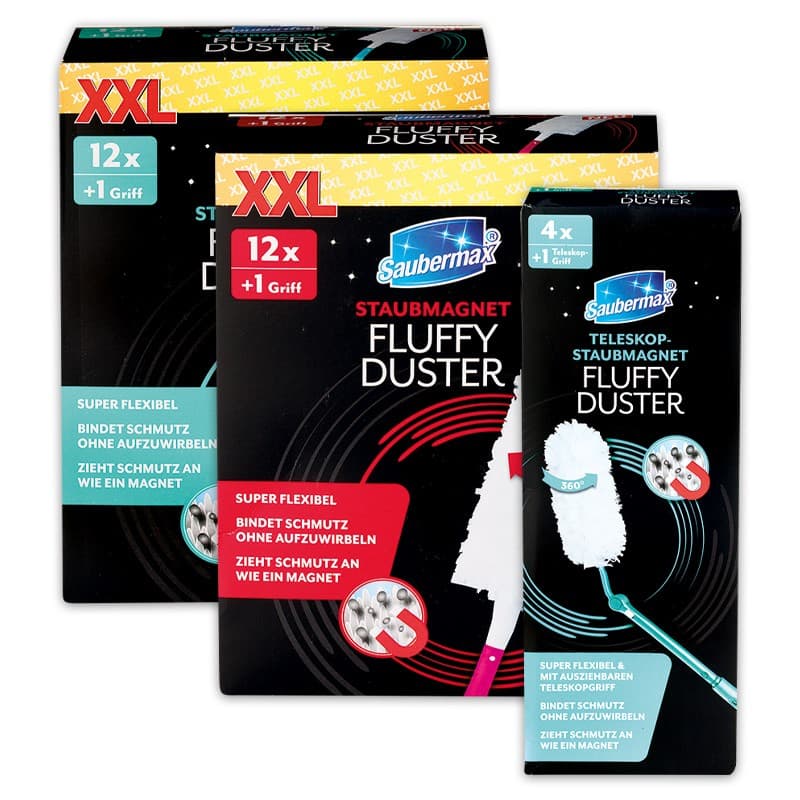 Staubmagnet Fluffy Duster Saubermax Angebot bei Norma