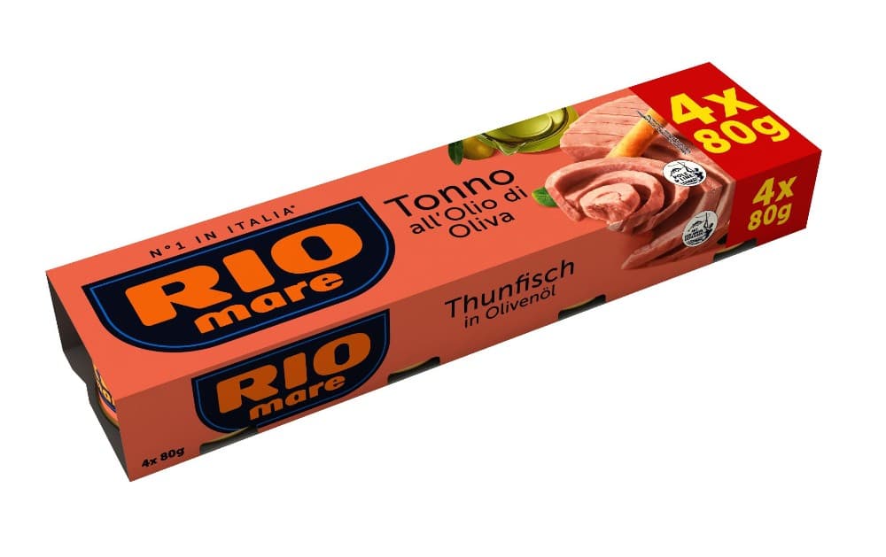 Rio Mare Thunfisch, 4 x 80 g – Penny
