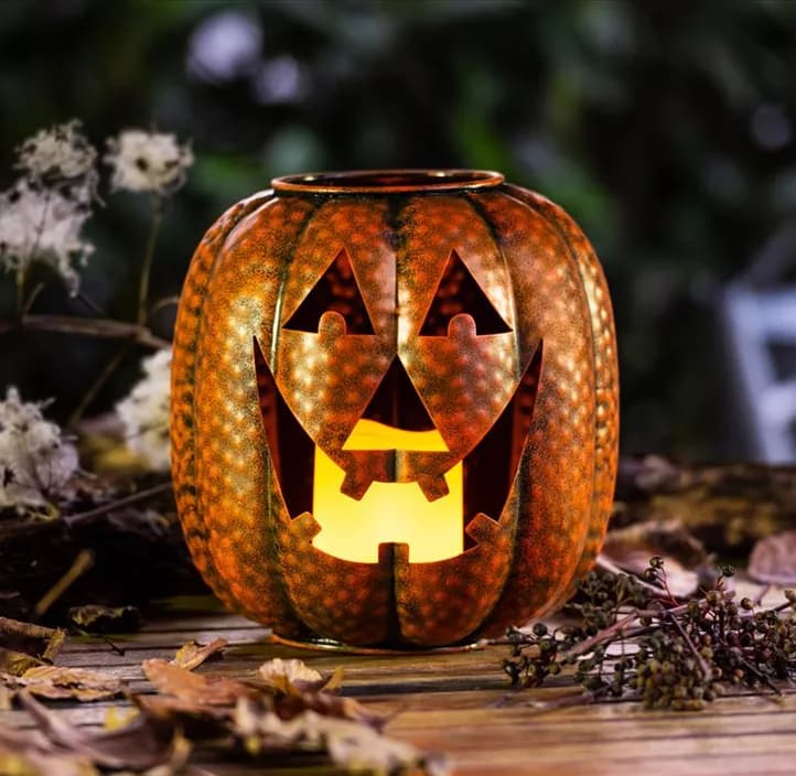 LED-Dekokürbis Spooky I-GLOW by flower – Norma