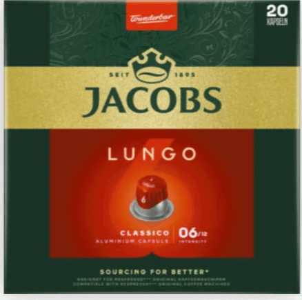 Nespressokompatible Alukapseln, 104 g–114 g Jacobs – Billa