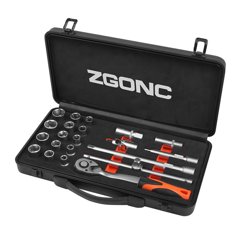 Steckschlüsselsatz 1/2", 21-teilig ZGONC – Zgonc