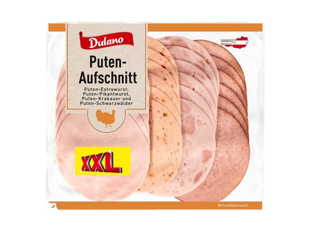 Putenaufschnitt 300 g Dulano Angebot bei Lidl