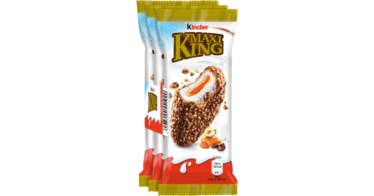 Ferrero Kinder Maxi King, 3 x 35 g – Eurospar