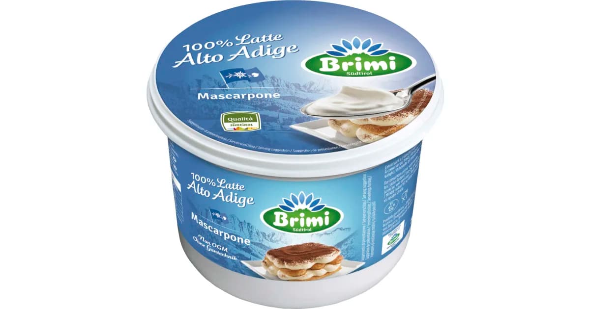 Brimi Südtiroler Mascarpone 500 g Angebot bei MPREIS