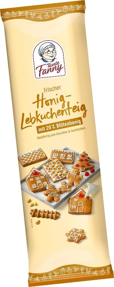 Tante Fanny Frischer Honig Lebkuchenteig, 350 g oder 400 g – Maximarkt