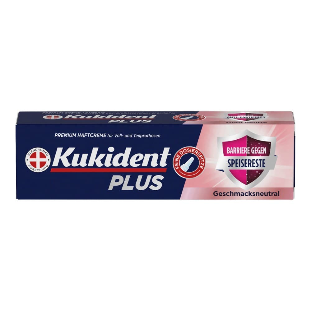 Kukident Premium-Haftcreme, 40 g oder 47 g – Maximarkt