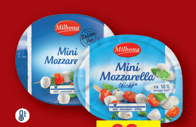 Milbona Mini Mozzarella, 125 g – Lidl