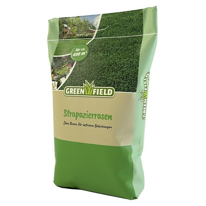 Rasensamen Strazazierrasen, 10 kg Greenfield – Bauhaus