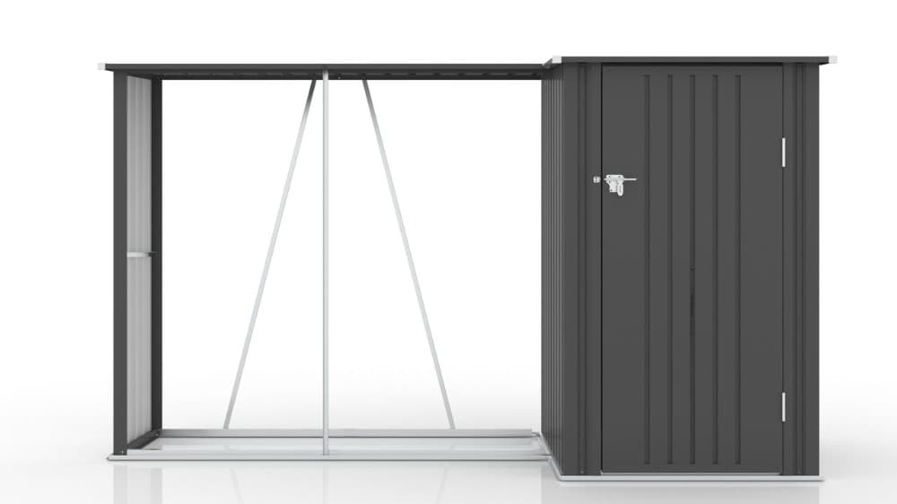 2in1 Holzlager, ca. 270 x 105 x 161 cm – Norma