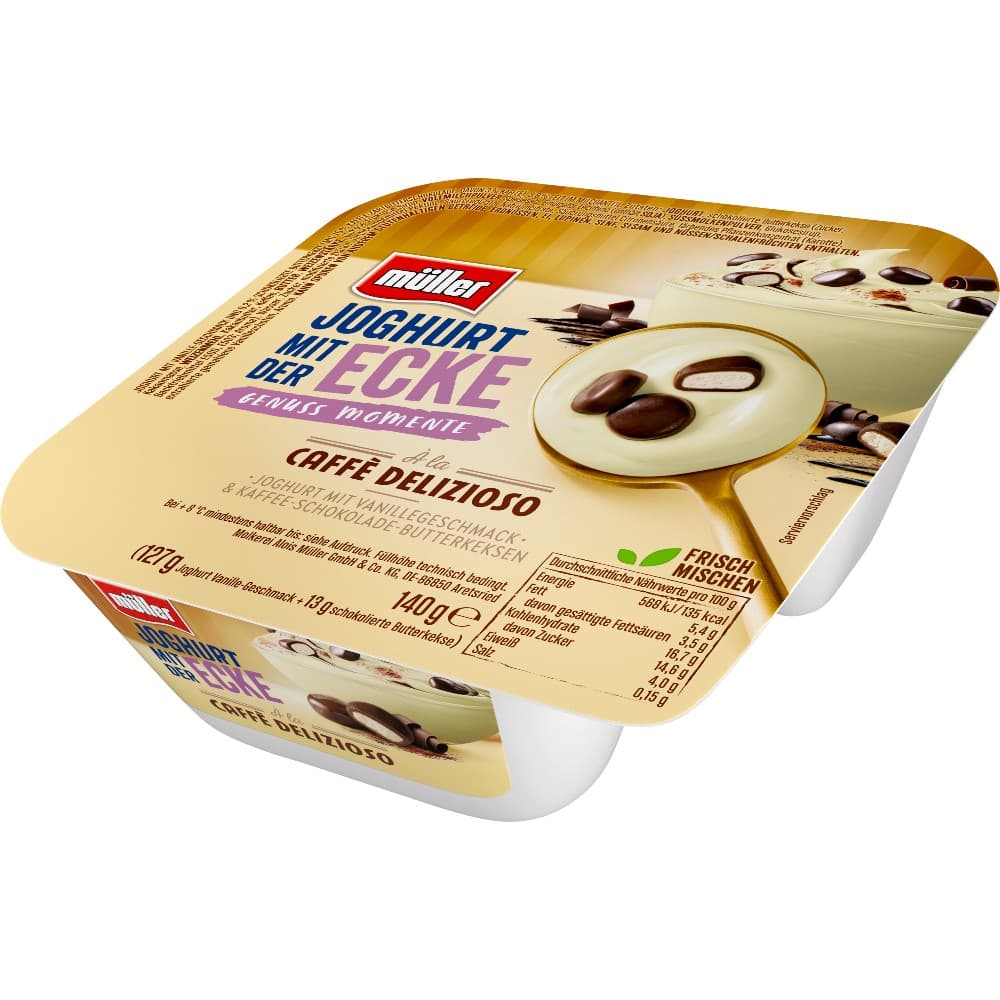 Müller Joghurt mit der Ecke 140 g-150 g Angebot bei Billa